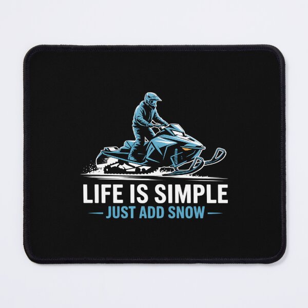 Item preview, Snowmobile Life Is Simple Snowmobiling Snow Machine designed and sold by DeadlockCrew.