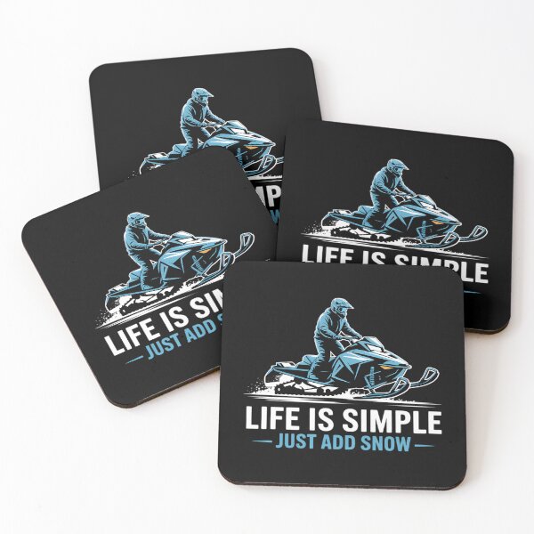 Item preview, Snowmobile Life Is Simple Snowmobiling Snow Machine designed and sold by DeadlockCrew.