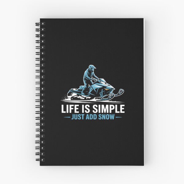 Item preview, Snowmobile Life Is Simple Snowmobiling Snow Machine designed and sold by DeadlockCrew.