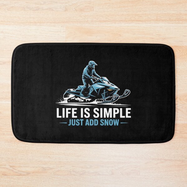 Item preview, Snowmobile Life Is Simple Snowmobiling Snow Machine designed and sold by DeadlockCrew.
