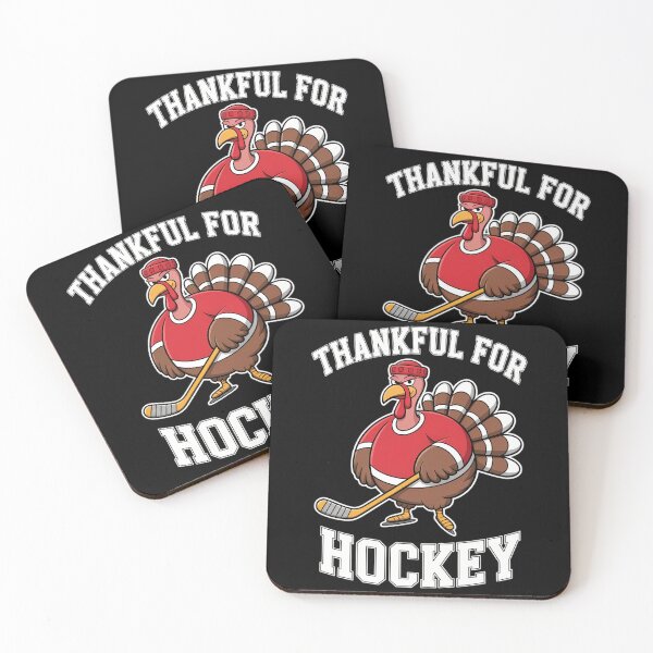 Item preview, Thankful For Hockey Turkey Sport Love Thanksgiving Hockey designed and sold by DeadlockCrew.