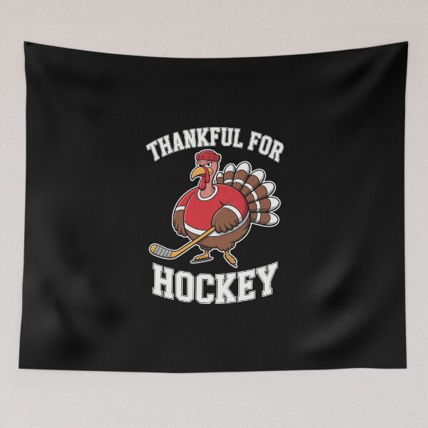 Item preview, Thankful For Hockey Turkey Sport Love Thanksgiving Hockey designed and sold by DeadlockCrew.