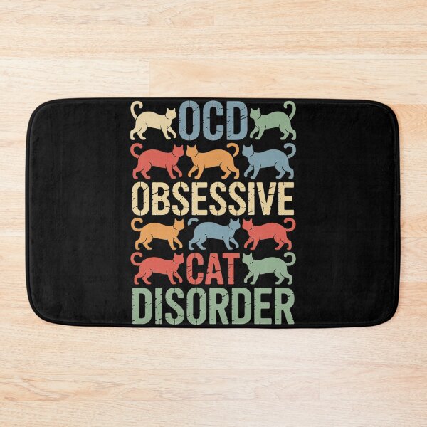 Item preview, OCD Obsessive Cat Disorder  Cat Lover  designed and sold by HuValverdeArt.