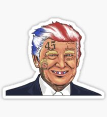 Donald Trump 6ix9ine 45 4our5ive T Shirt Sticker
