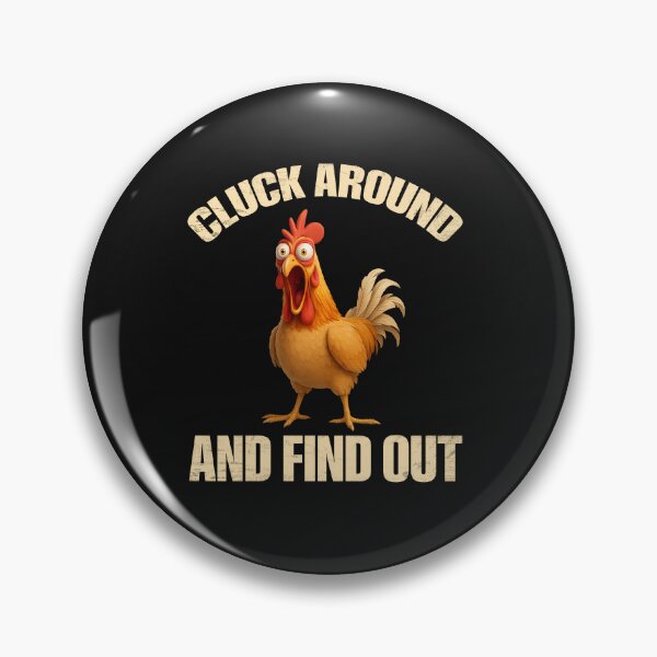 Item preview, Funny Cartoon Chicken Cluck Around Shirt designed and sold by LashondaGreen89.