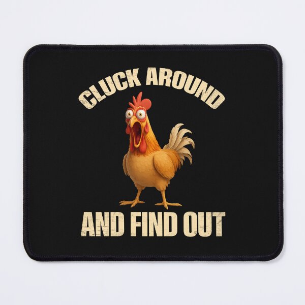 Item preview, Funny Cartoon Chicken Cluck Around Shirt designed and sold by LashondaGreen89.
