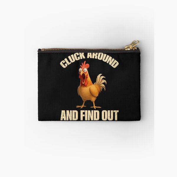 Item preview, Funny Cartoon Chicken Cluck Around Shirt designed and sold by LashondaGreen89.