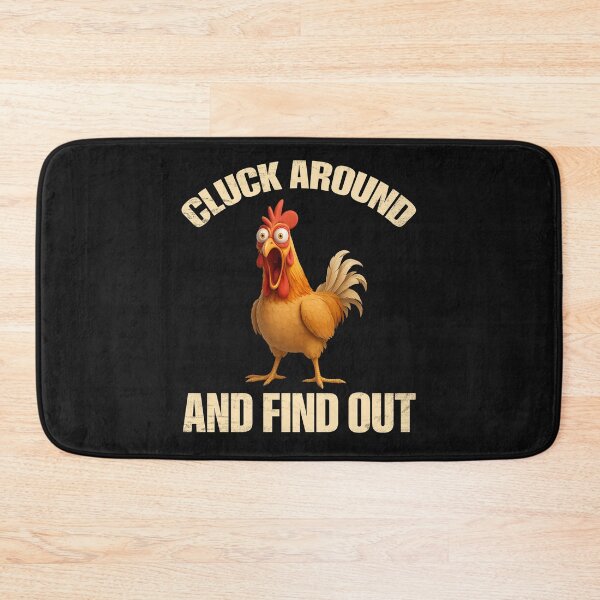 Item preview, Funny Cartoon Chicken Cluck Around Shirt designed and sold by LashondaGreen89.