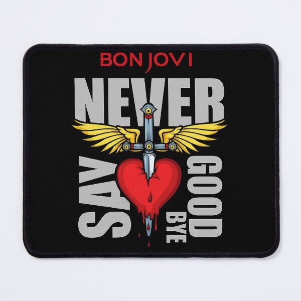 Item preview, Bon Jovi Winged Heart Dagger – “Never Say Goodbye” Inspired (Fan Art) designed and sold by riecounrare1984.