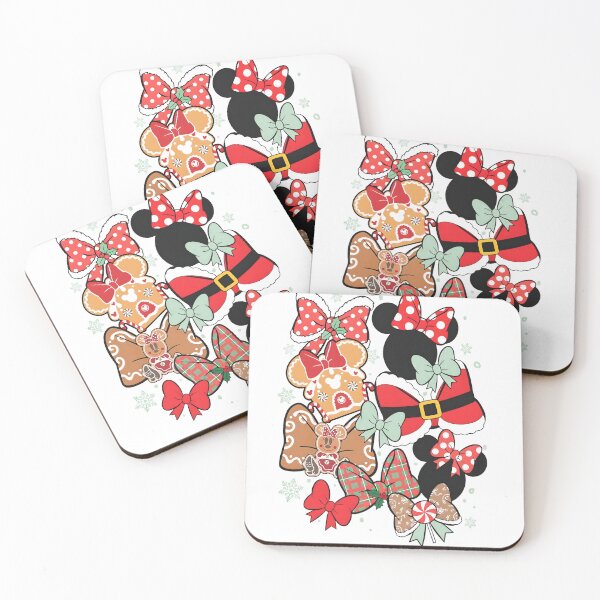 Item preview, Retro Coquette Bow Mouse Gingerbread Christmas designed and sold by adoslavduse.