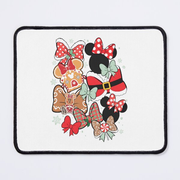 Item preview, Retro Coquette Bow Mouse Gingerbread Christmas designed and sold by adoslavduse.