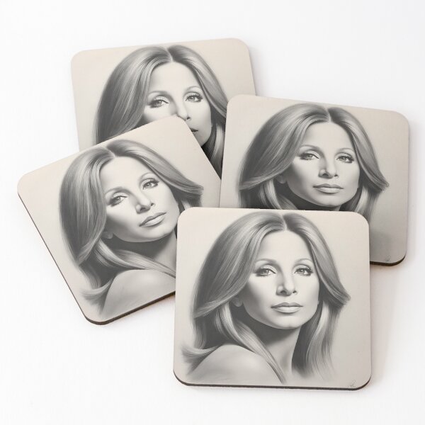 Item preview, Barbra Streisand designed and sold by WorldofCharcoal.