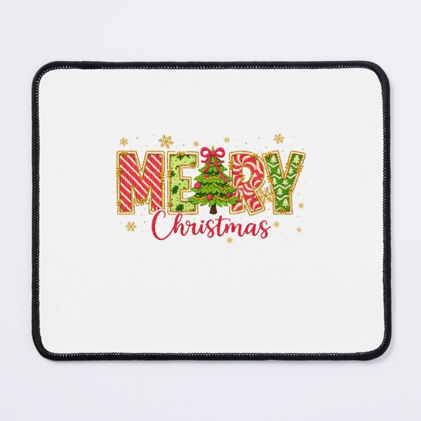 Item preview, Realistic Faux Yarn Merry Christmas designed and sold by adoslavduse.
