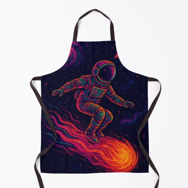 Item preview, Comet Rider — Psychedelic Astronaut on a Streaking Comet designed and sold by OandSDesigns23.