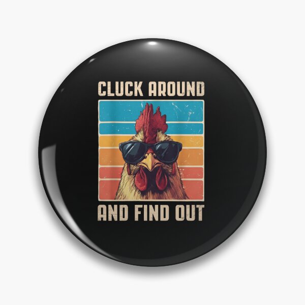 Item preview, Retro Cool Chicken Cluck Around Shirt designed and sold by LashondaGreen89.