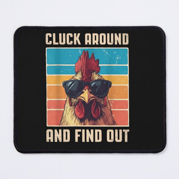Item preview, Retro Cool Chicken Cluck Around Shirt designed and sold by LashondaGreen89.