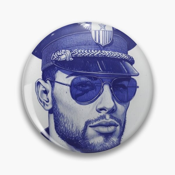 Item preview, Indigo Ink Gay Leather Pride Military Daddy Leder Graphic Design designed and sold by ItsAKinkThing.