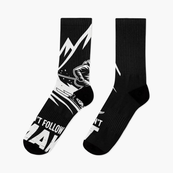 Item preview, Don_t Follow Me, You Won_t Make It, Snow Mountain Ski Skiing designed and sold by DeadlockCrew.
