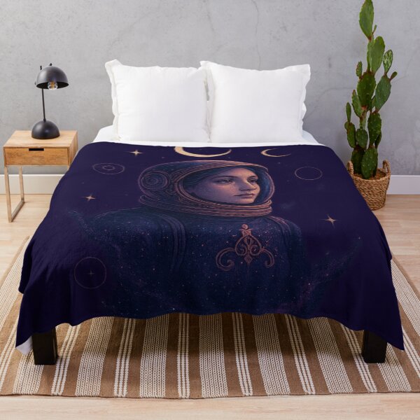 Item preview, Moon Priestess — Mystical Astronaut & Celestial Symbols designed and sold by OandSDesigns23.