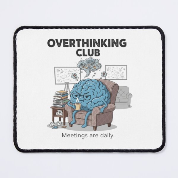 Item preview, URBAN ROGUE - OVERTHINKING CLUB designed and sold by Urbanrogue&co.