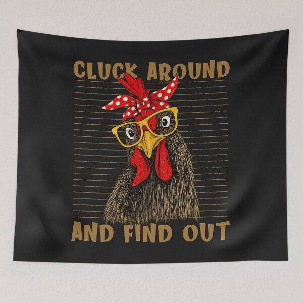 Item preview, Sassy Chicken Cluck Around T-Shirt designed and sold by LashondaGreen89.