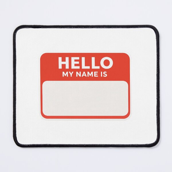 Item preview, Nametag Sticker - Hello My Name is designed and sold by Art for Every Person.