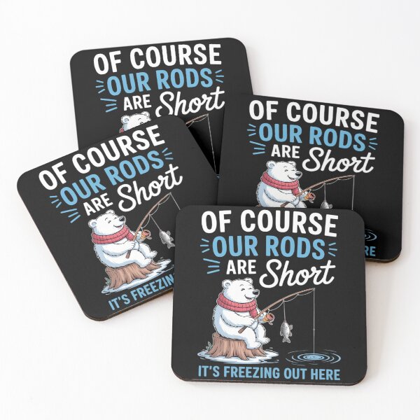 Item preview, Funny Ice Fishing Short Rods Winter Ice Fisher Gift designed and sold by DeadlockCrew.