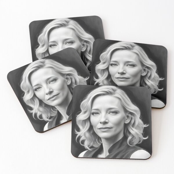 Artikelvorschau, Cate Blanchett entworfen und verkauft von WorldofCharcoal.