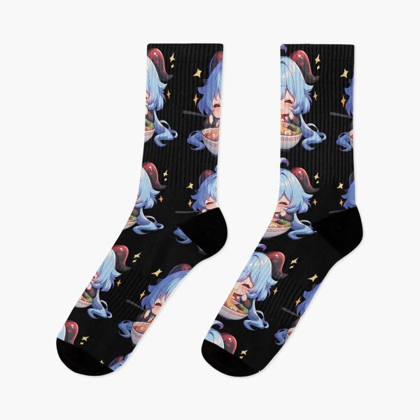 Item preview, Game Adorable Ganyu Ramen Feast Genshin Impact Kawaii Anime Chibi Girl Style designed and sold by Raslbazola.