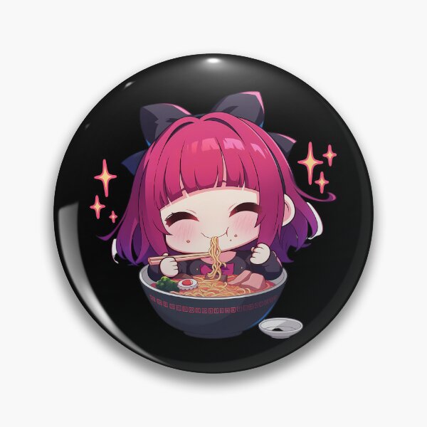 Item preview, Kana Arima Oshi no Ko Kawaii Ramen Chibi Anime Girl Cheer designed and sold by Raslbazola.
