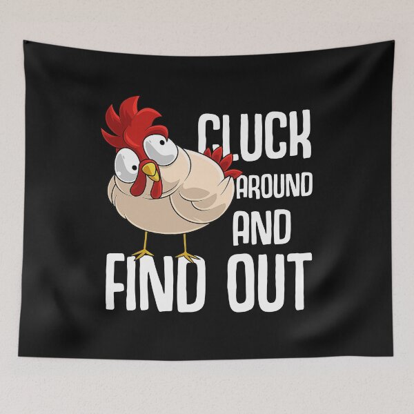 Item preview, Goofy Cartoon Chicken Funny T-Shirt designed and sold by LashondaGreen89.