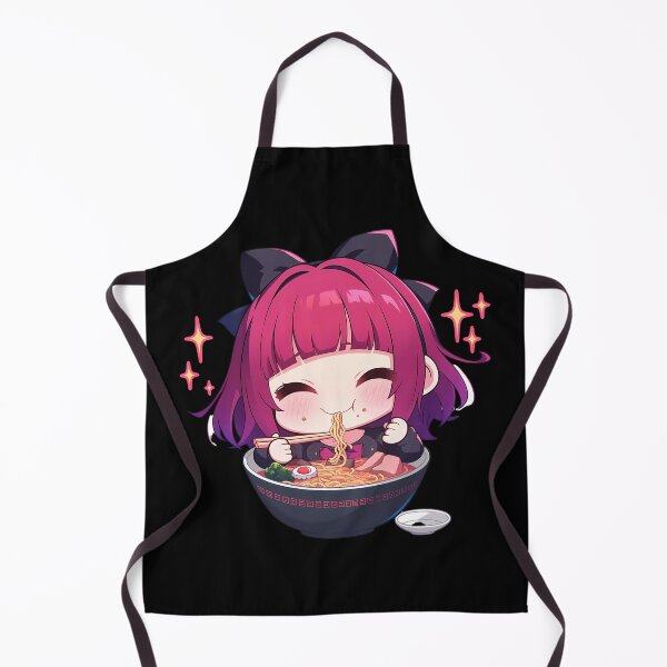 Item preview, Kana Arima Oshi no Ko Kawaii Ramen Chibi Anime Girl Cheer designed and sold by Raslbazola.