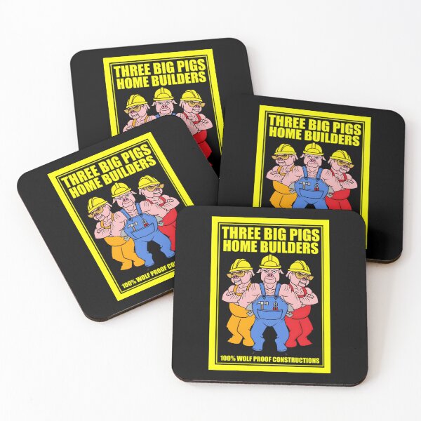 Item preview, Three Big Pigs — Storybook Trio designed and sold by JoaoMeloSousa.