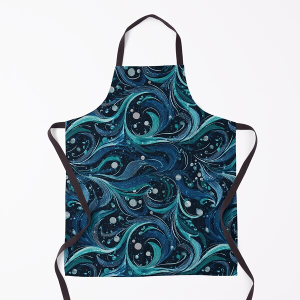 Item preview, Deep Ocean Swirls abstract pattern of swirling designed and sold by MOONE FLOWER.