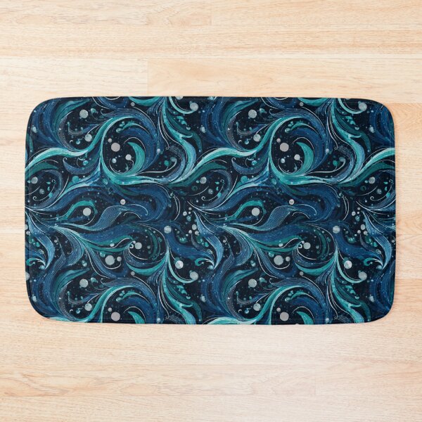 Item preview, Deep Ocean Swirls abstract pattern of swirling designed and sold by MOONE FLOWER.