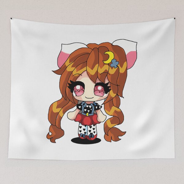 Item preview, Cute Chibi Girl With Heart Eyes designed and sold by ladypoeart.