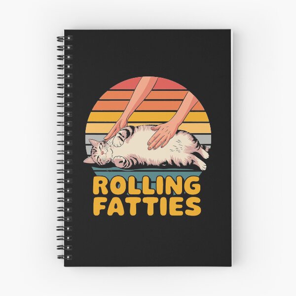 Item preview, Rolling Fatties Rolling Fatties Cat  designed and sold by peggycantu.