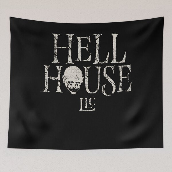 Item preview, Hell House LLC Horror Movie Logo White designed and sold by AnneRobel.