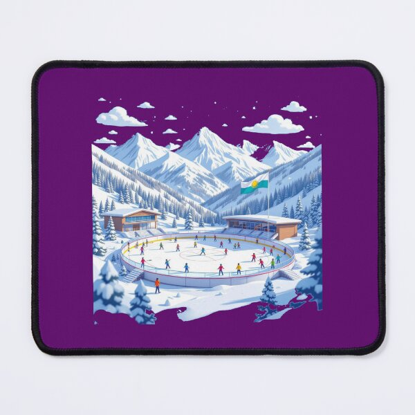 Item preview, Kok Tobe Hill Title: Kok Tobe Hill – Funny 3D Sketch of Almaty’s Sky View, designed and sold by PaintMeWorld.