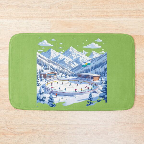 Item preview, Kok Tobe Hill  Title: Kok Tobe Hill – Funny 3D Sketch of Almaty’s Sky View,  designed and sold by PaintMeWorld.