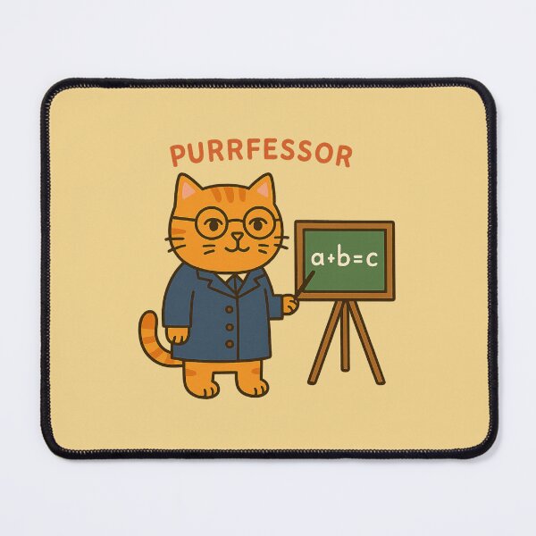 Item preview, Purrfessor – The Wise Cat Teacher designed and sold by Cescocir1992.