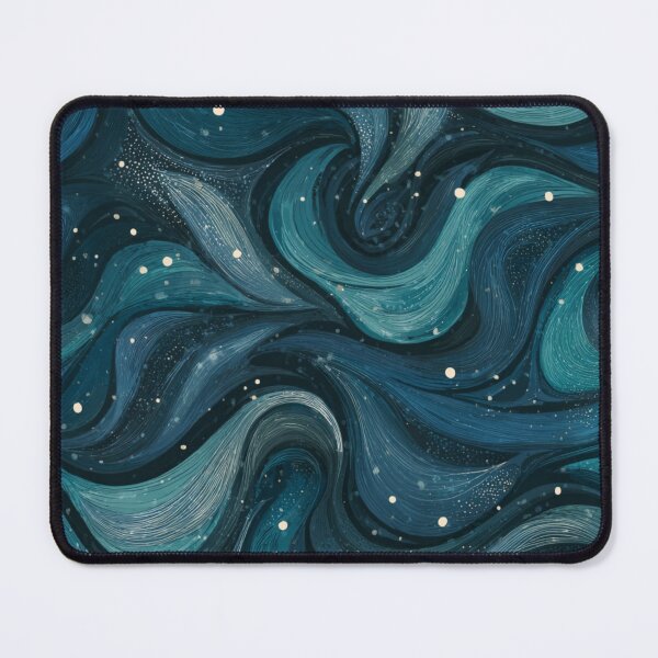 Item preview, Deep Ocean Swirls abstract pattern of swirling designed and sold by MOONE FLOWER.