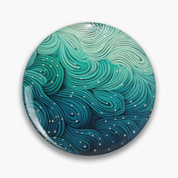 Item preview, Arte de puntos de inspiración aborigen - Con ondas de aire designed and sold by GrinGalore.