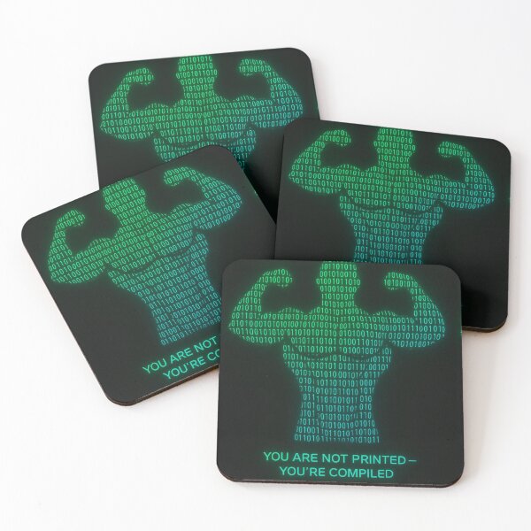 Item preview, You Are Not Printed — You’re Compiled designed and sold by SavageTeamArt.