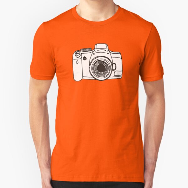 Camera Slim Fit T-Shirt