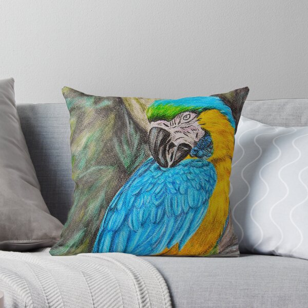 Item preview, Blue parrot designed and sold by P. Le Sommer.