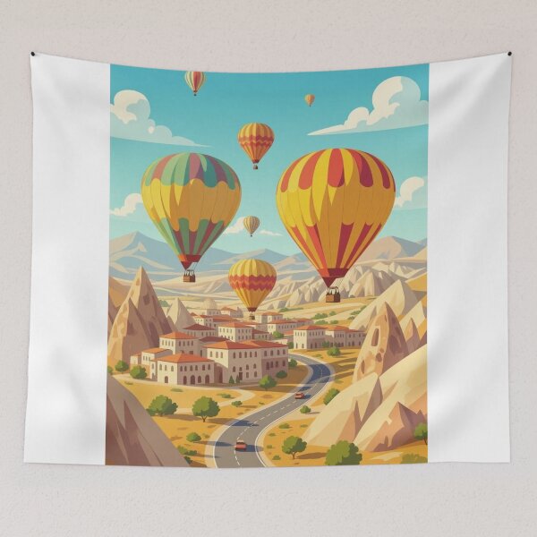 Item preview, Hot Air Balloons at Cappadocia designed and sold by ArtQueen777.