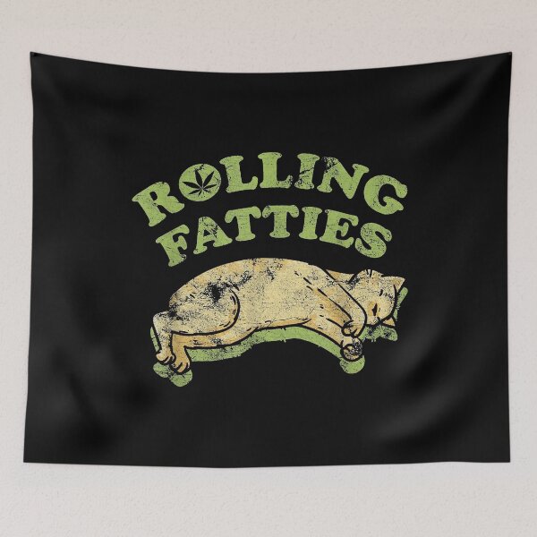 Item preview, Rolling Fatties Adorable Cat Feline Weed Kitten designed and sold by peggycantu.