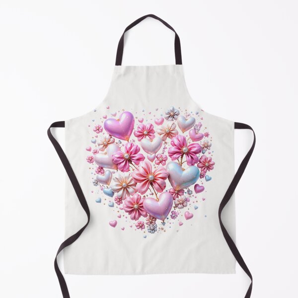 Item preview, Pastel Heart Flowers Romantic Love designed and sold by rustyroofco.