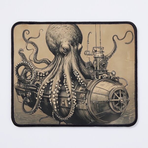 Item preview, Steampunk Cephalopod designed and sold by ONYX Pixee.